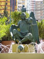 Bolivian Statue, La Paz, Guardian