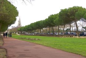 La Rochelle, France, City, Park, Plaza
