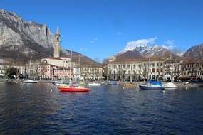 Lecco Panorama Di Lecco Lake Como Lombardy