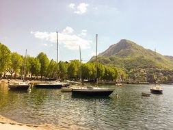Lecco, Como, Italy, Port, Water