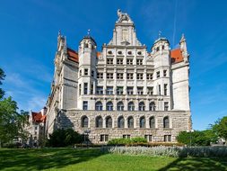 New Town Hall, Leipzig, Saxony, Germany