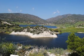 Germasoyeia Dam Limassol Cyprus Water View