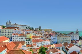 Alfama Lisbon Colors Portugal Europe Citys