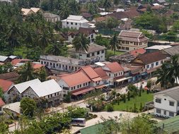 Luang Prabang Laos Phabang Asia Mekong Cit