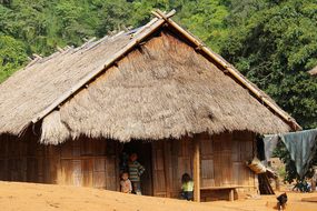 Village, Mountain, Houses, Nature