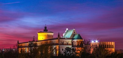 Lublin, Castle, West, Poland, Monument