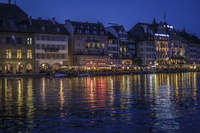Lucerne, Reuss, Town Hall, Switzerland