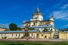 Lviv Ukraine Church Cathedral Sights City