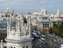 Madrid Spain Building Architecture Outlook