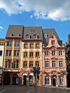 Mainz, Germany, Townhouses, Old Town
