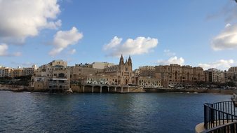 Malta, Island, See, Sliema, Cloud
