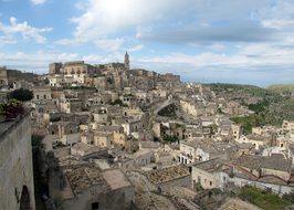 Matera Puglia Middle Ages Italy Village Pu