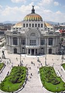 Bellas Artes Building Mexico Monument Muse