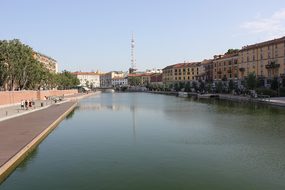 Boathouse, Navigli, Milan, Water, Center