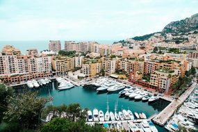 Port Monaco Luxury Mediterranean City Euro
