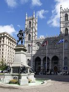 Montreal Notre Dam Church Cathedral Canada