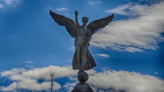 George-Etienne Cartier Montreal Angel Wing