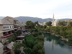 Mostar, Bosnia, Herzegovina, Mosque