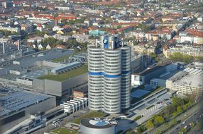 Bmw Munich Germany Tower Bavaria Building