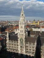 Munich, Church, Tower, Bavaria, Steeple