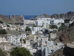 Muscat Old Town Oman Muscat Muscat Oman Om
