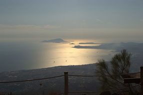 Naples, Bay, Mediteranea, Vesuvius