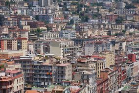 Buildings City Crowded Italy Naples Archit