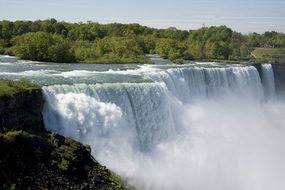 Niagara Falls Waterfalls River Canada New