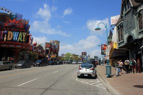 Niagara Falls, Downtown, Town, Canada
