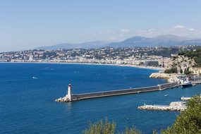 Nice Sea French Riviera France Mediterrane