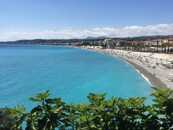 Nice, France, Beach, Sea, Mediterranean