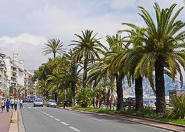 Nice, Boulevard, Beach Promenade, Vieux