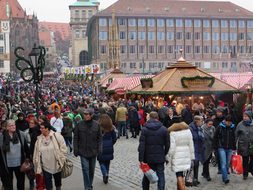 Christmas Market Nuremberg Christmas Buden