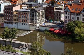 Opole, Silesia, Poland, Panorama