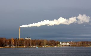 Oulu, Finland, Plant, Power, Smoke, Sky