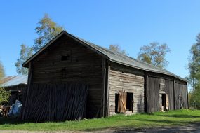 Barn, Near, Kellonkartano, Oulu, Rural