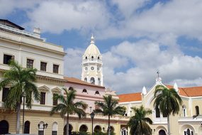 Panama City Centre Church Palace Panama Pa