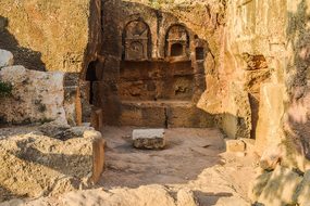 Cyprus, Paphos, Tombs Of The Kings
