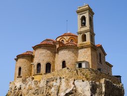 Cyprus, Paphos, Theoskepasti, Church