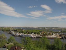 R, Kama, Krasavinsky Bridge, Perm Krai