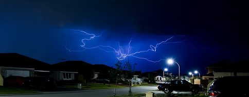 Lightning, Storm, Perth, Australia