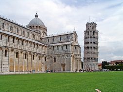 Italy, Pisa, Askew, Leaning Tower