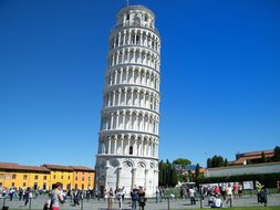 Pisa Leaning Tower Unintended Tilt Pisan T