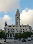Town Hall Porto Portugal City Space Histor