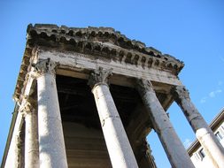 History Pula Croatia Monuments Historical