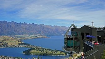 Lake Wakatipu Queenstown Bobs Peak New Zea