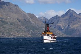 Tss Earnslaw, Lake Wakatipu, Lake, New