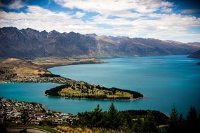 Queenstown New Zealand Lake Wakatipu Ocean