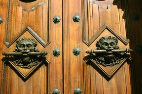 Quito Ecuador, Historic Centre, Door