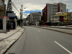 Quito, Ecuador, Street, Road, Town